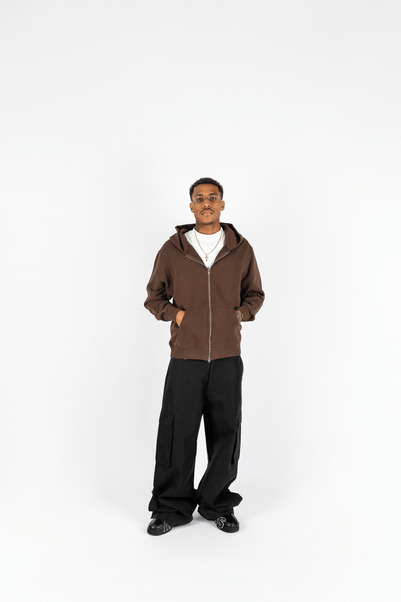 Shaka Wear Garment Dye Zip Up Fleece Hoodie - Stonk Shark Co.