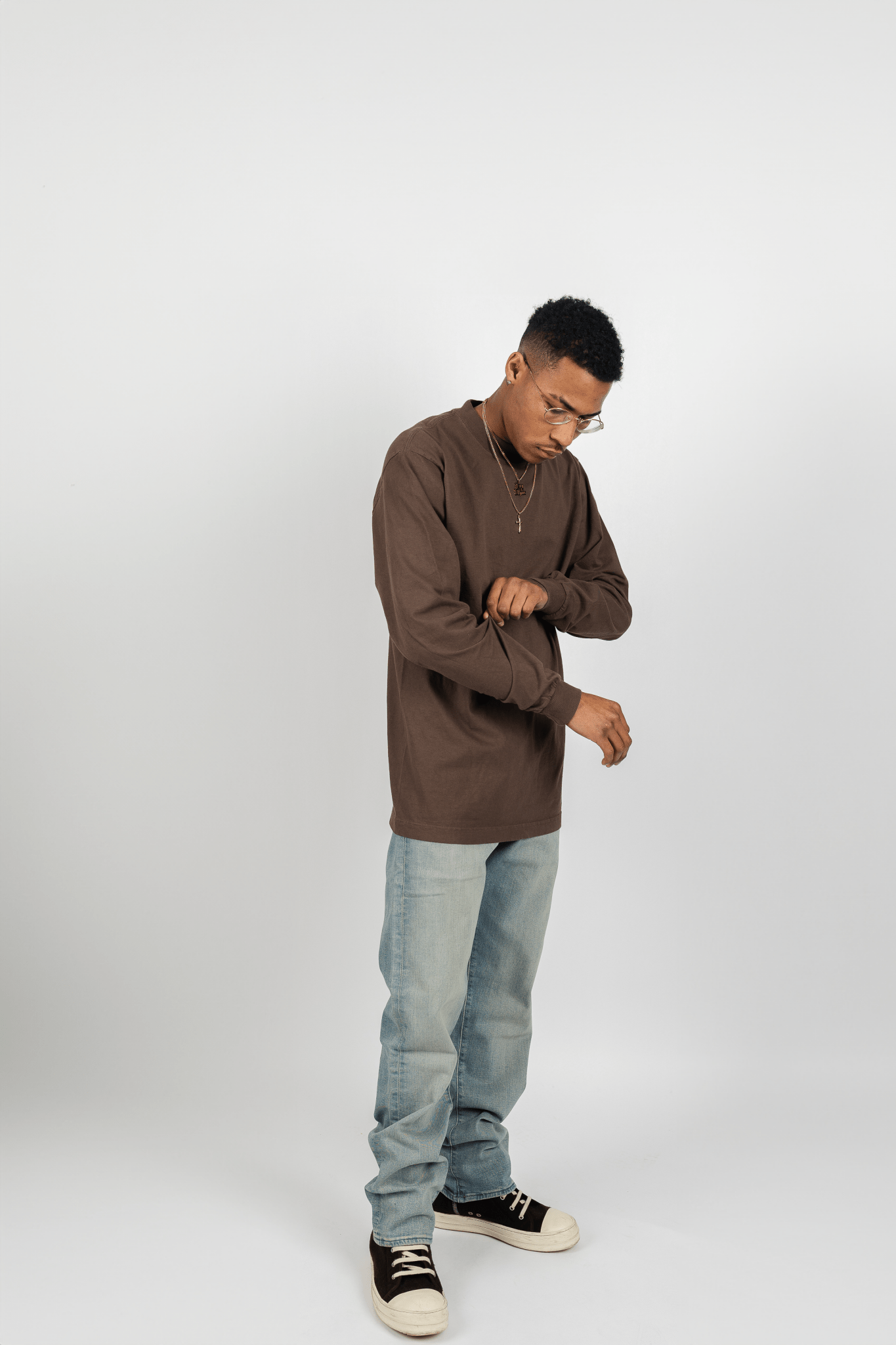 Shaka Wear Long Sleeve Garment Dye Max Heavyweight Shirt - Stonk Shark Co.