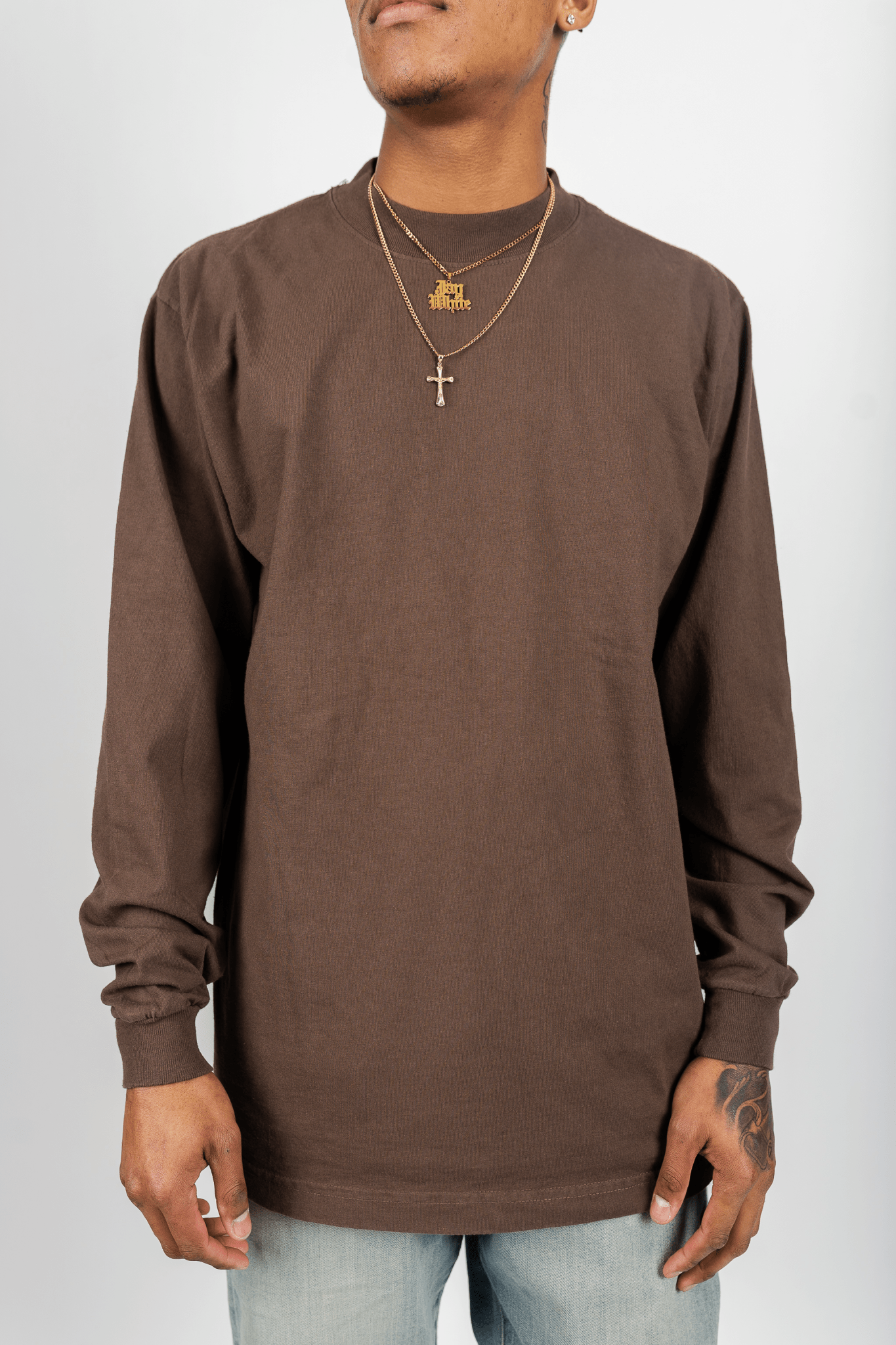 Shaka Wear Long Sleeve Garment Dye Max Heavyweight Shirt - Stonk Shark Co.
