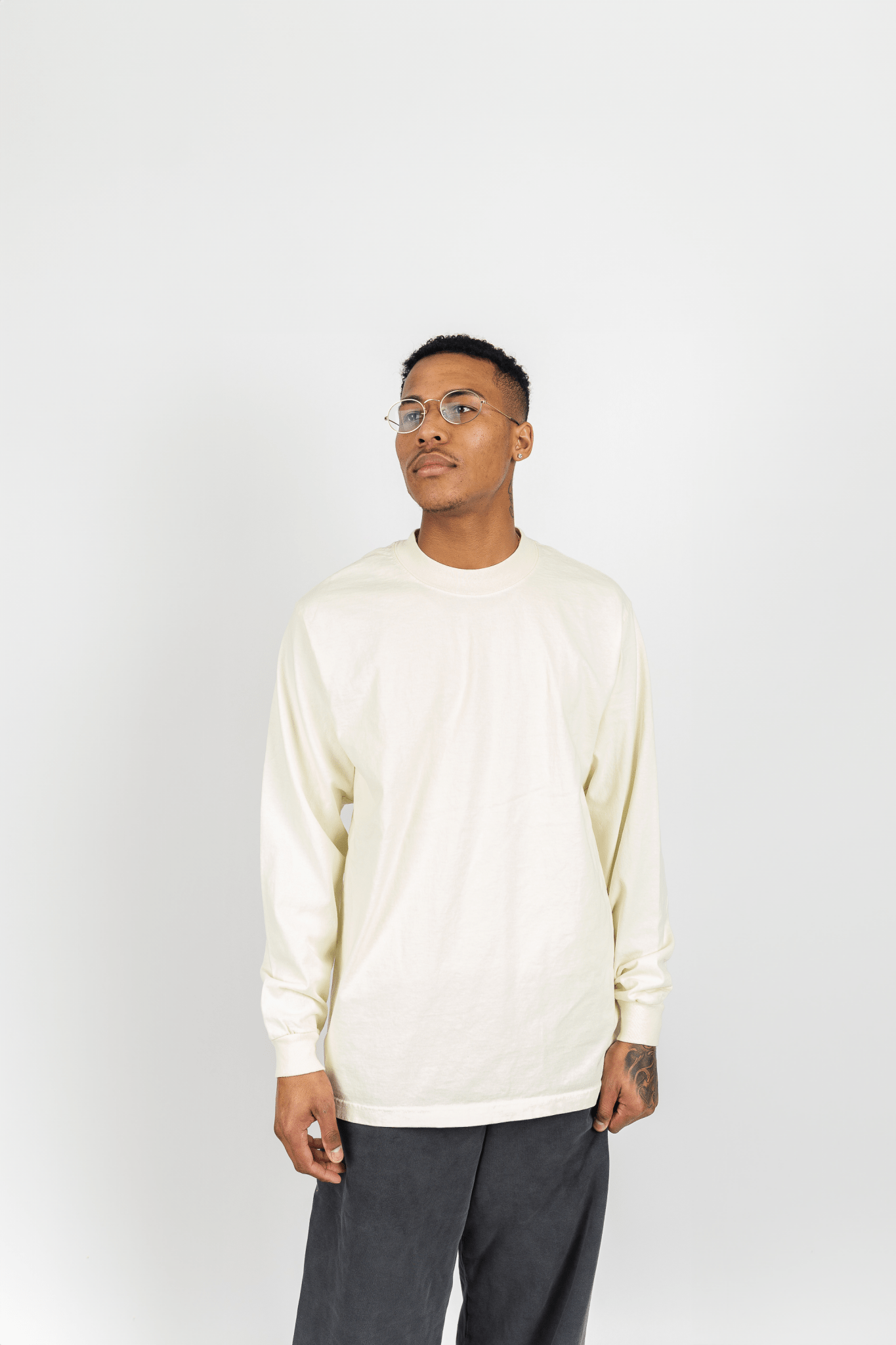 Shaka Wear Long Sleeve Garment Dye Max Heavyweight Shirt - Stonk Shark Co.