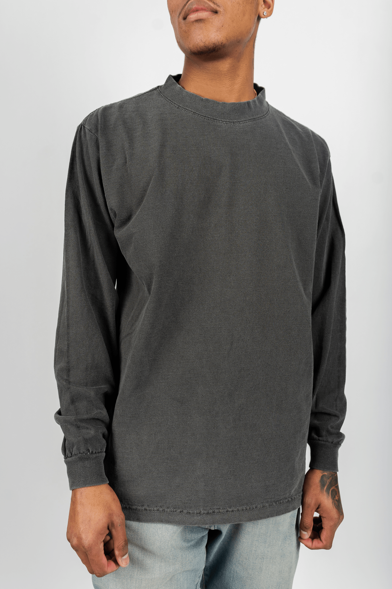 Shaka Wear Long Sleeve Garment Dye Max Heavyweight Shirt - Stonk Shark Co.