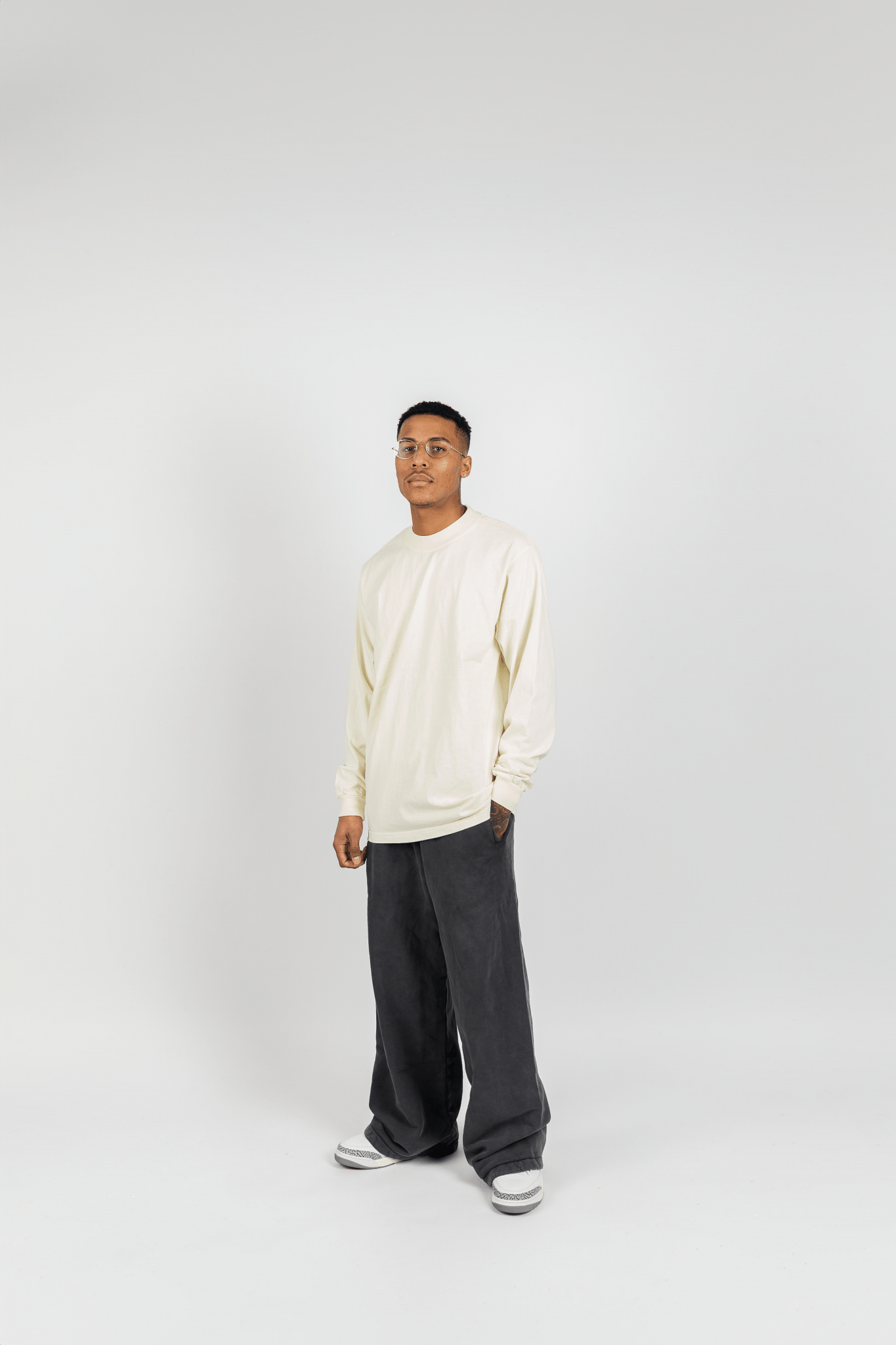 Shaka Wear Long Sleeve Garment Dye Max Heavyweight Shirt - Stonk Shark Co.