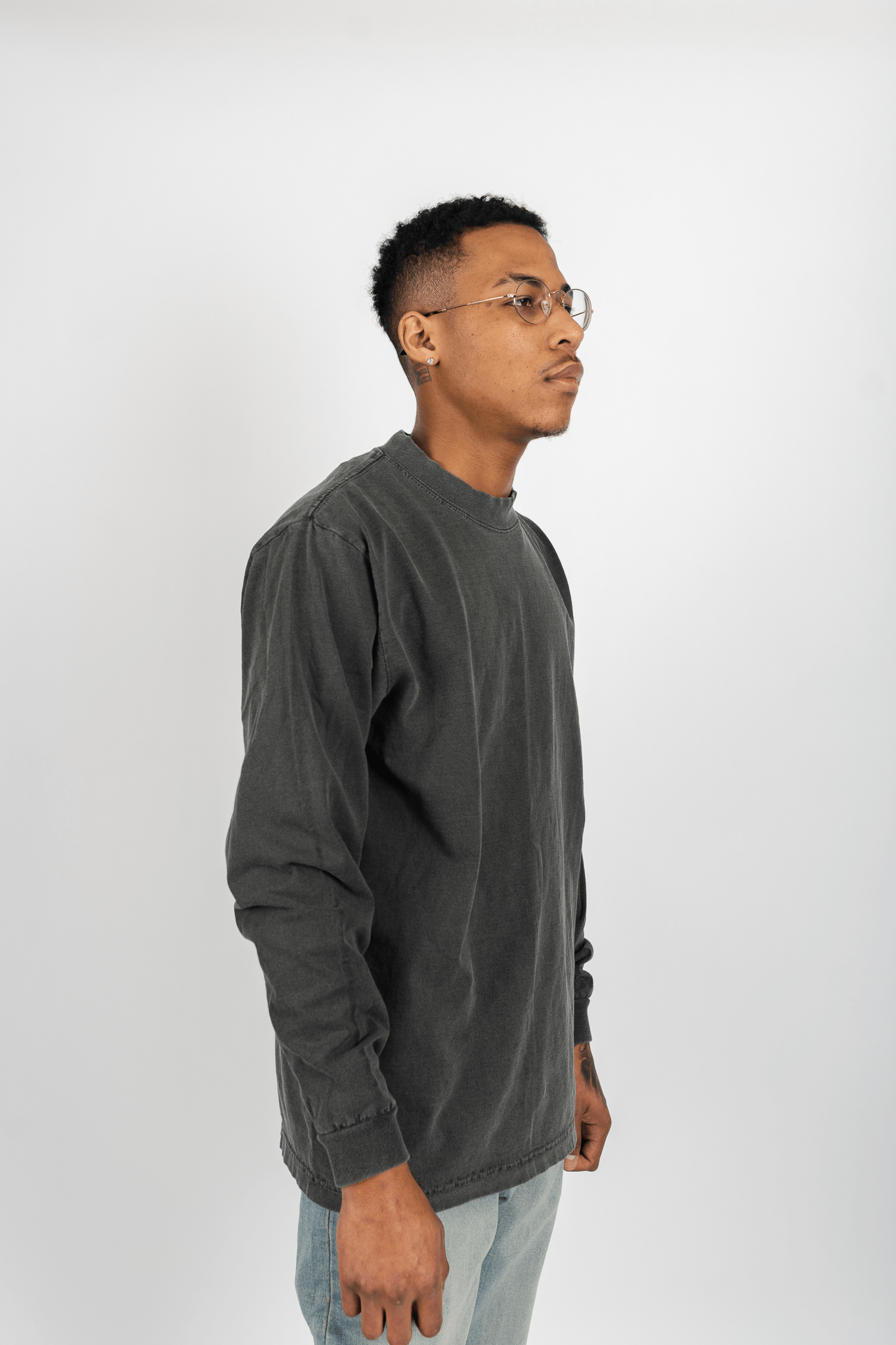 Shaka Wear Long Sleeve Garment Dye Max Heavyweight Shirt - Stonk Shark Co.
