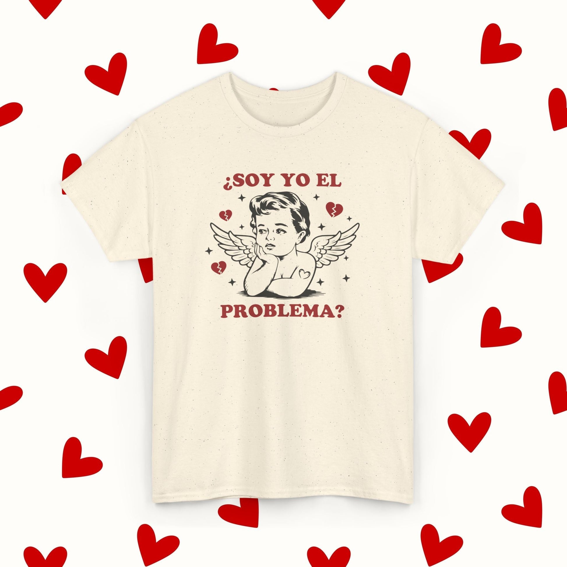 ¿Soy Yo El Problema? Funny Spanish Quote Angel T-Shirt - Stonk Shark Co.