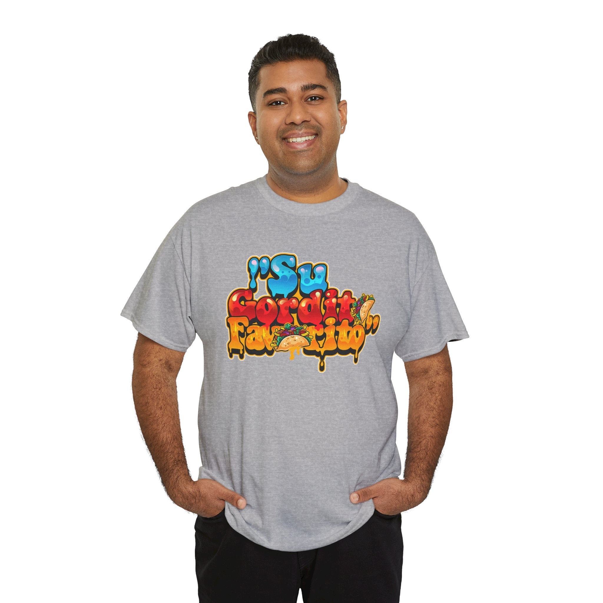 Su Gordito Favorito T-Shirt – Funny tee for Proud Chubby Guys - Stonk Shark Co.