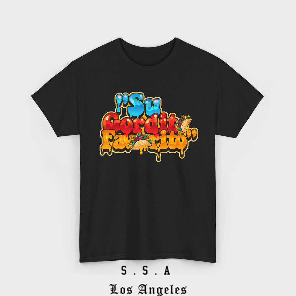 Su Gordito Favorito T-Shirt – Funny tee for Proud Chubby Guys - Stonk Shark Co.
