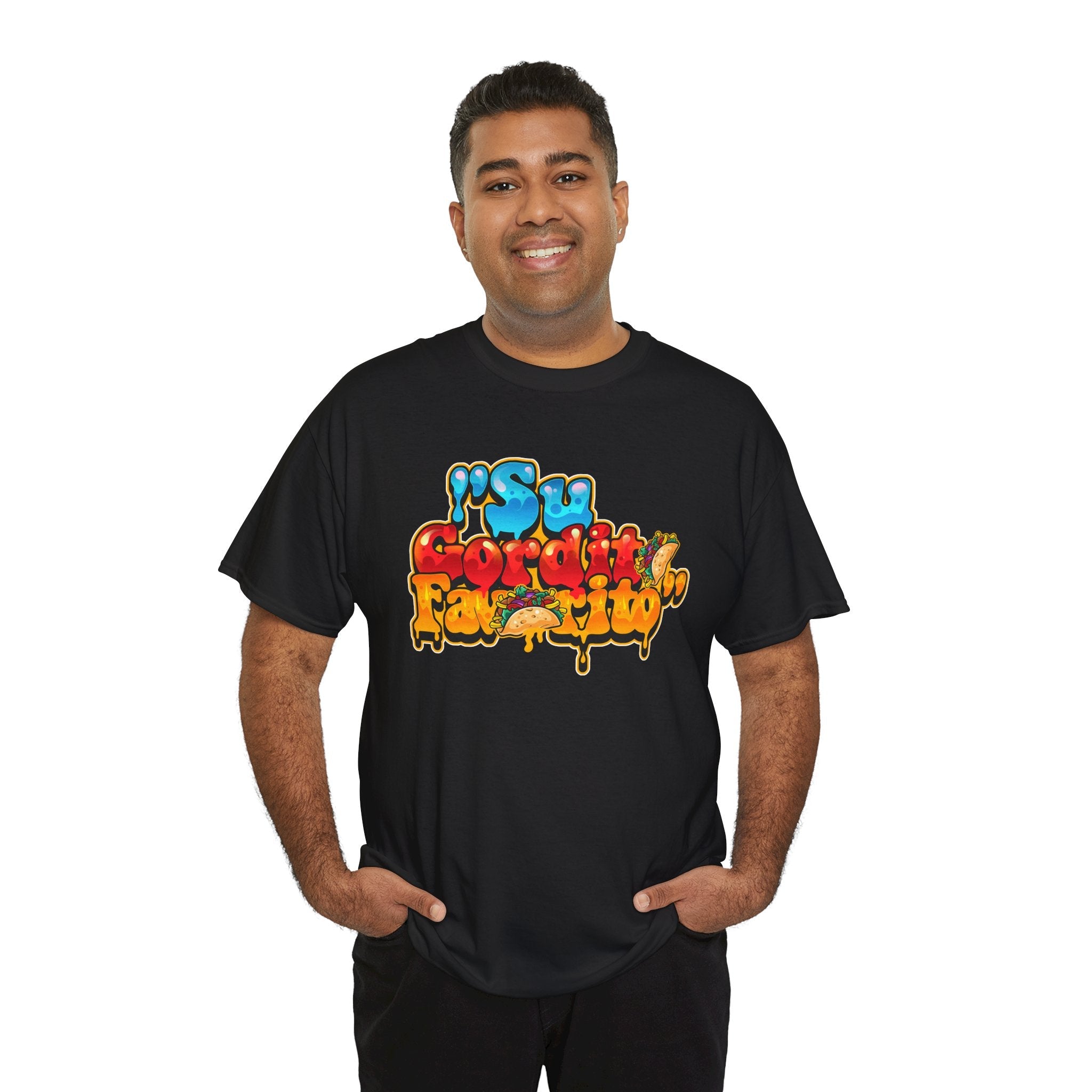 Su Gordito Favorito T-Shirt – Funny tee for Proud Chubby Guys - Stonk Shark Co.