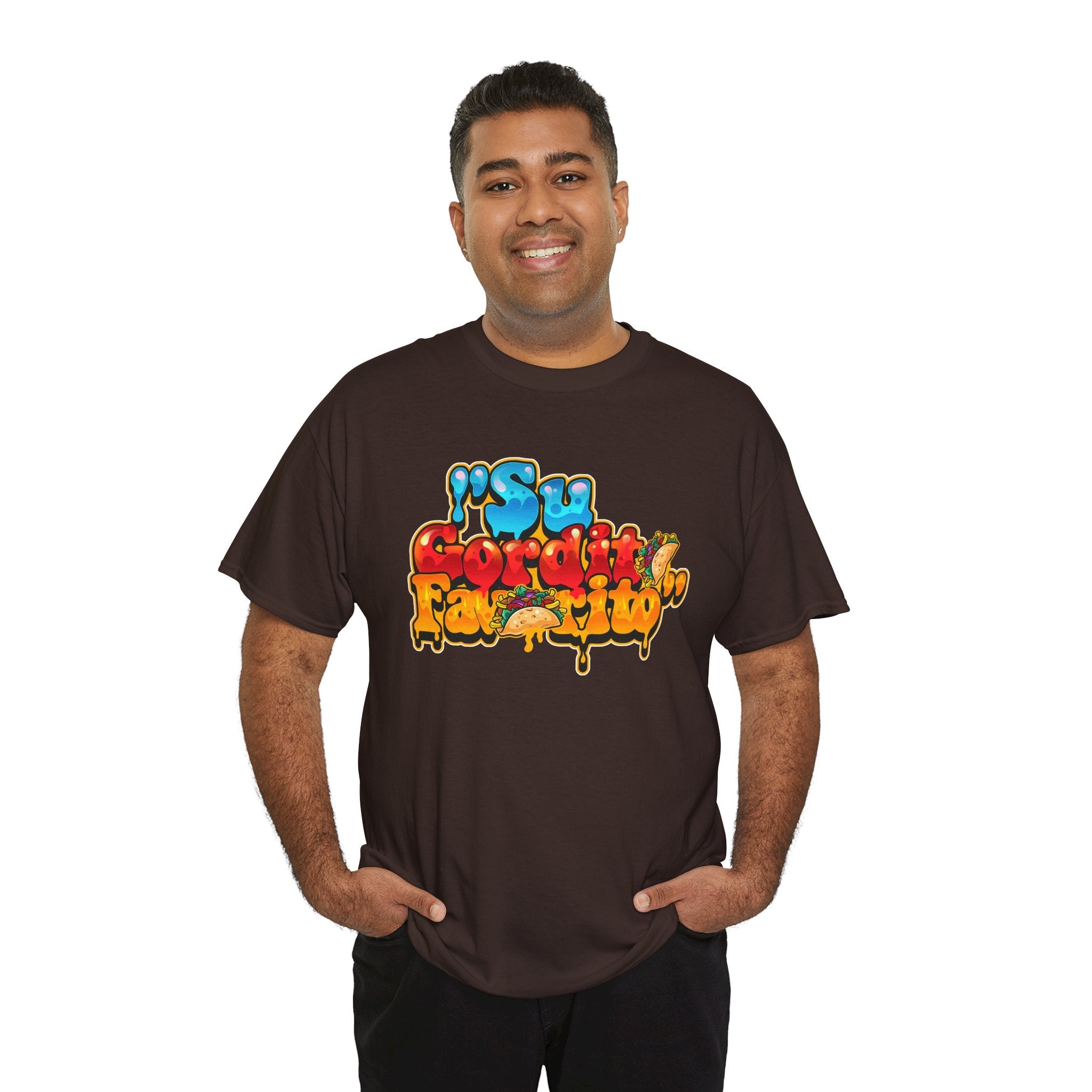 Su Gordito Favorito T-Shirt – Funny tee for Proud Chubby Guys - Stonk Shark Co.