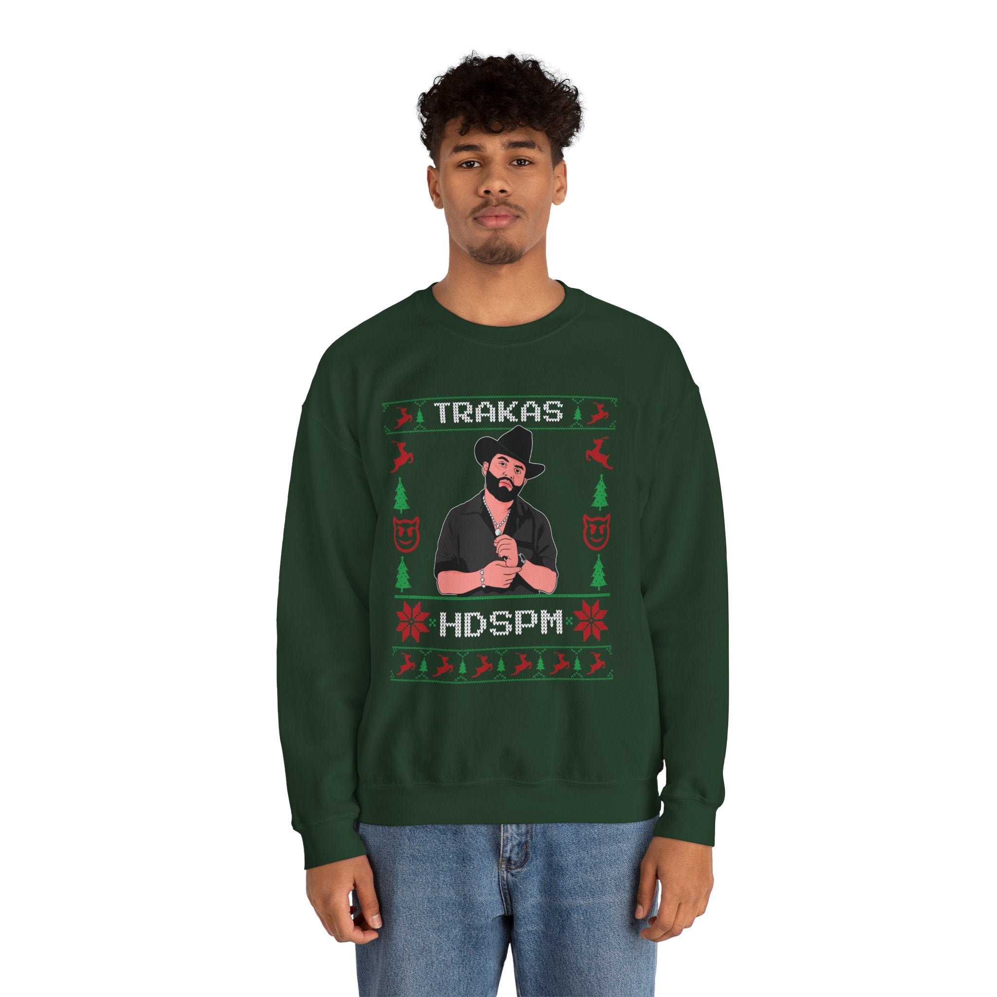 Trakas HSDPM Ugly Christmas Sweater – Belicon Style Sweatshirt - Stonk Shark Co.