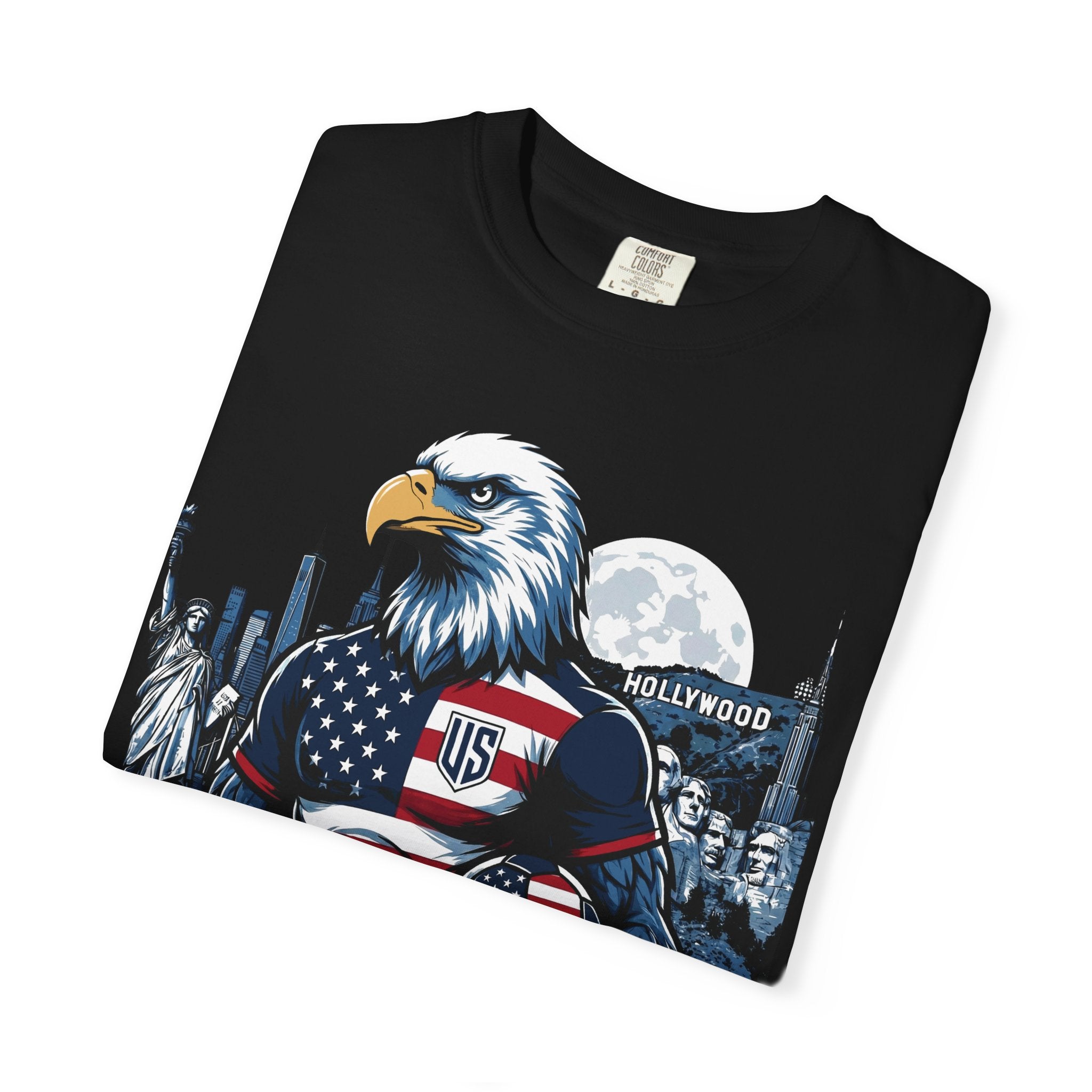 USA Eagle "Striker" Tee | 2026 Host Nation Soccer Fan Gear - Stonk Shark Co.