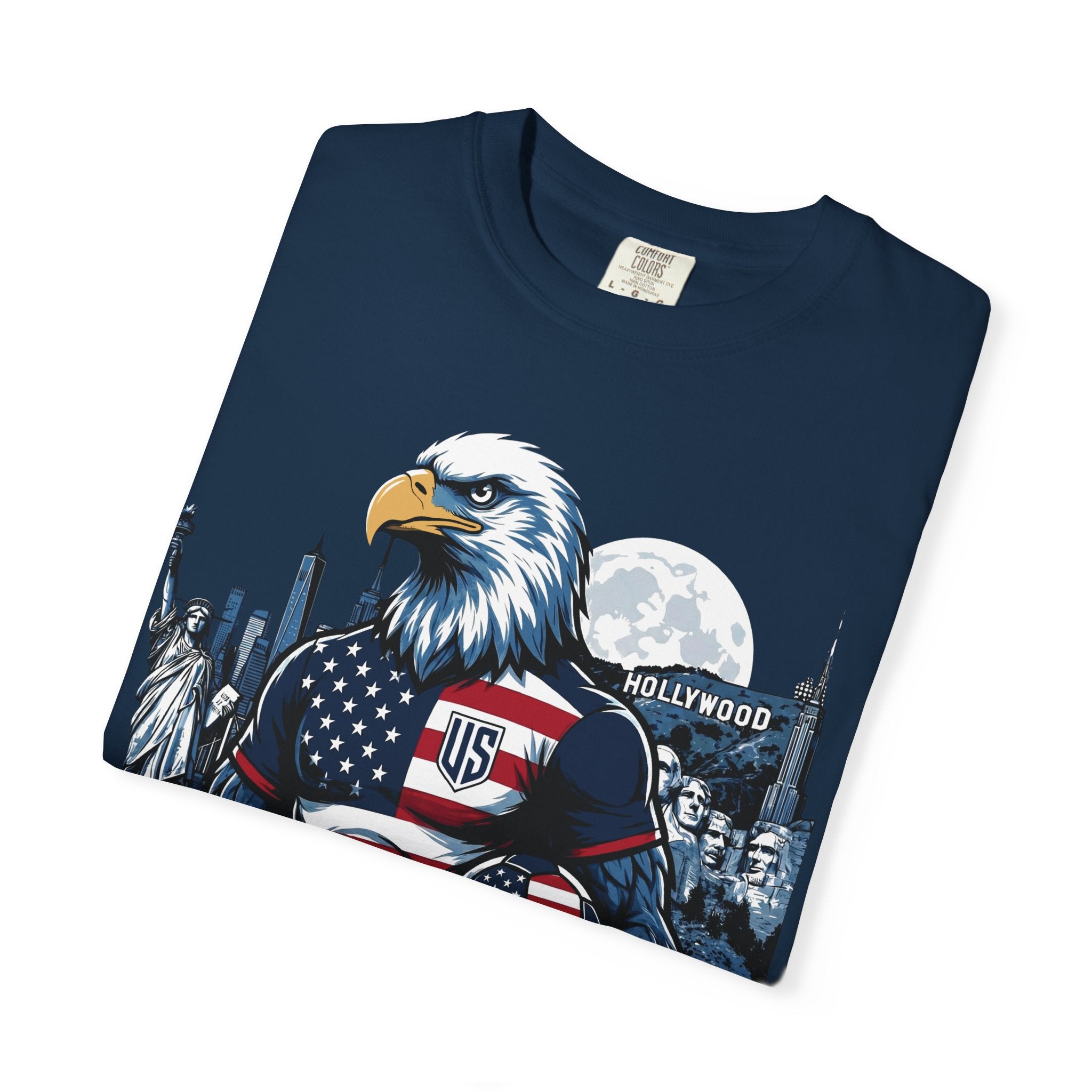 USA Eagle "Striker" Tee | 2026 Host Nation Soccer Fan Gear - Stonk Shark Co.