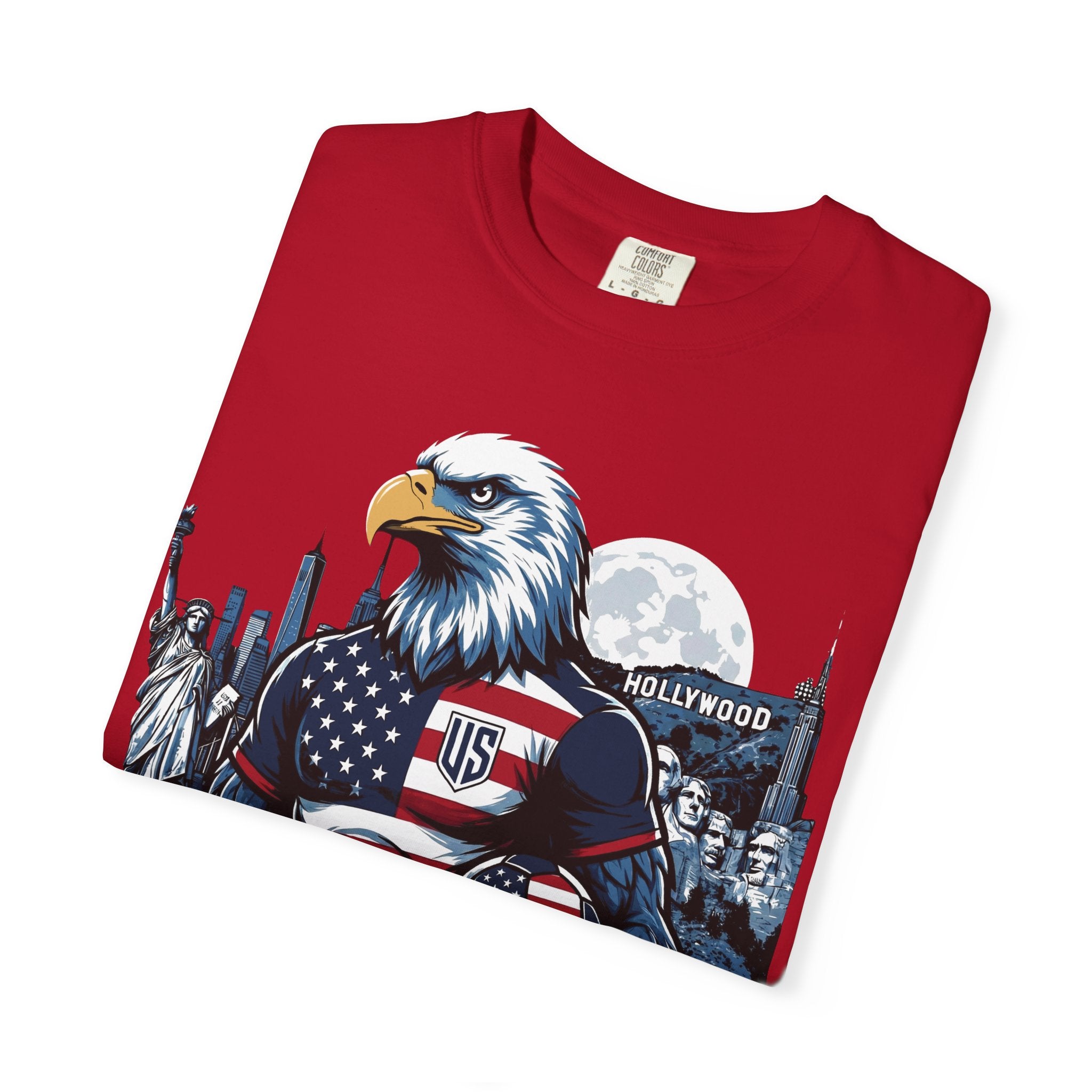 USA Eagle "Striker" Tee | 2026 Host Nation Soccer Fan Gear - Stonk Shark Co.