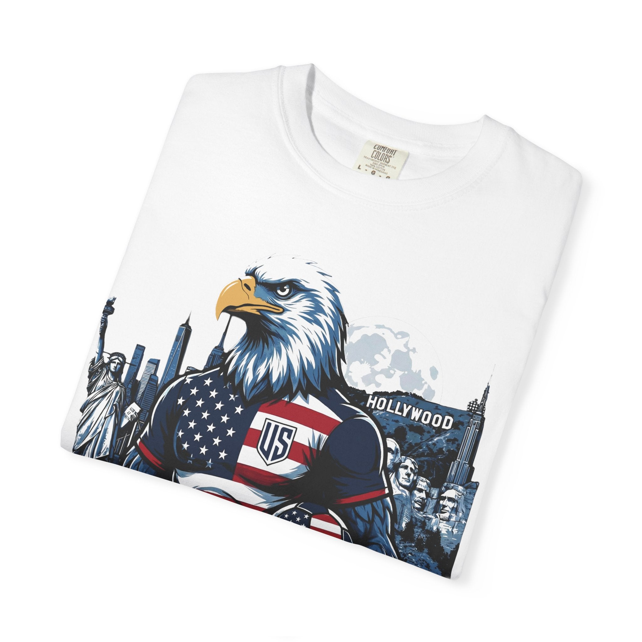 USA Eagle "Striker" Tee | 2026 Host Nation Soccer Fan Gear - Stonk Shark Co.