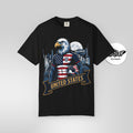 USA Eagle "Striker" Tee | 2026 Host Nation Soccer Fan Gear - Stonk Shark Co.