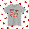 Will You Be My Valentina T-Shirt – Funny Mexican Hot Sauce Valentine’s Tee - Stonk Shark Co.