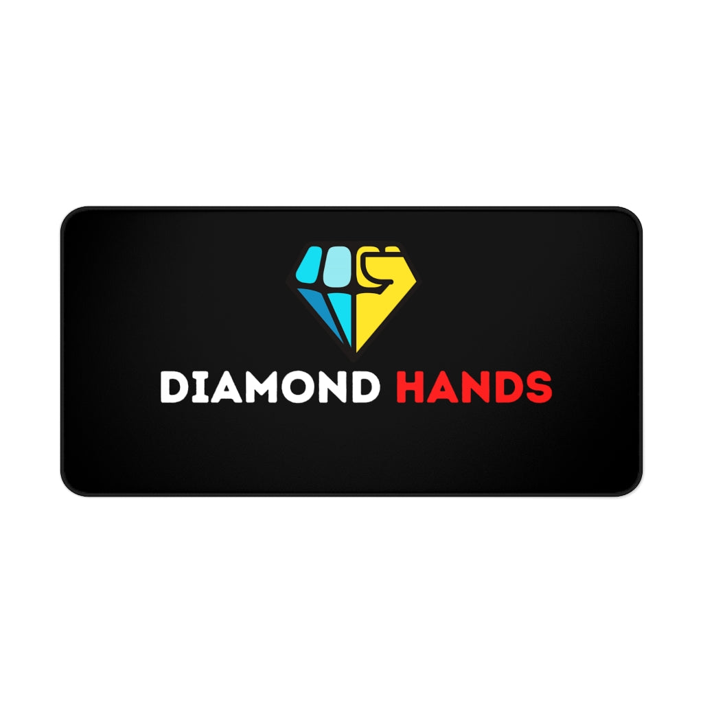 Diamond Hands Stock Trading Neoprene Desk Mat