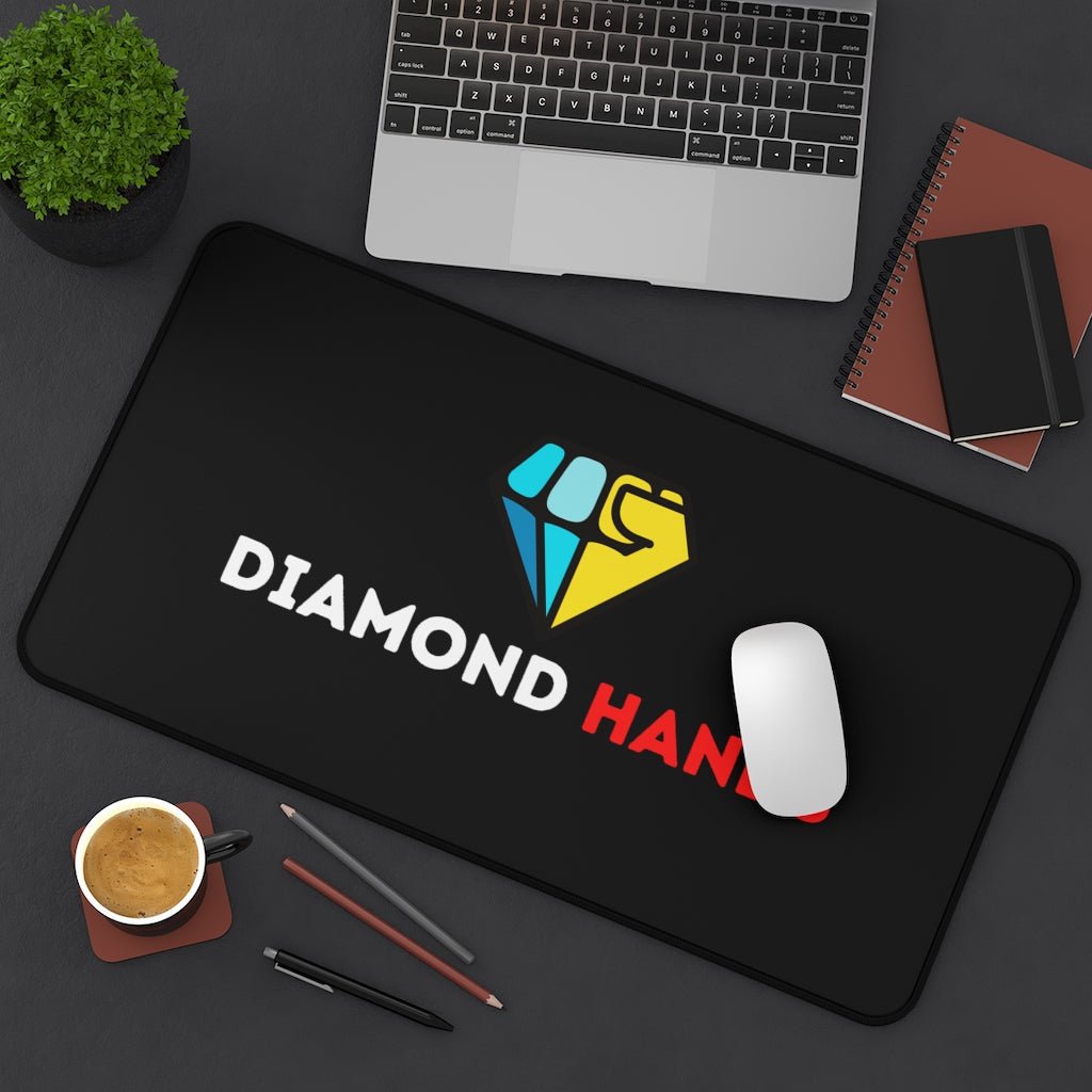Diamond Hands Stock Trading Neoprene Desk Mat - Stonk Shark Co.