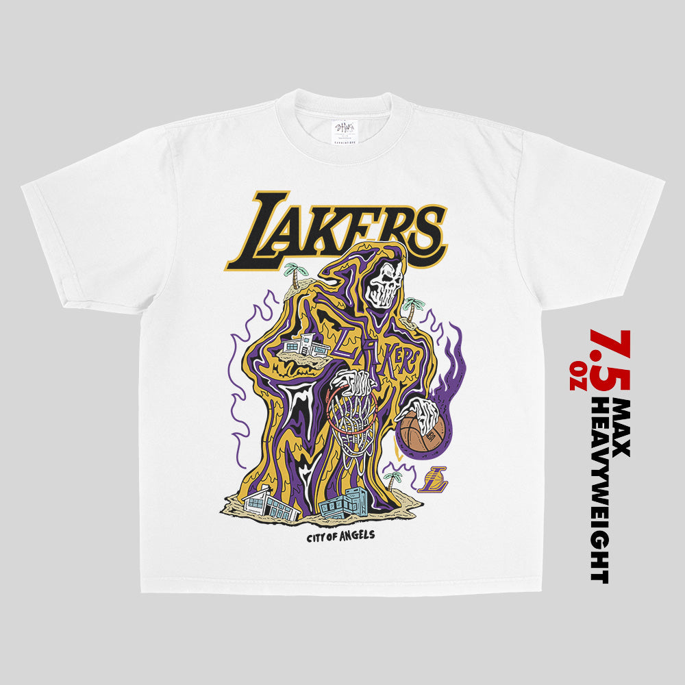 Official los angeles Lakers city of angels T-shirt, hoodie