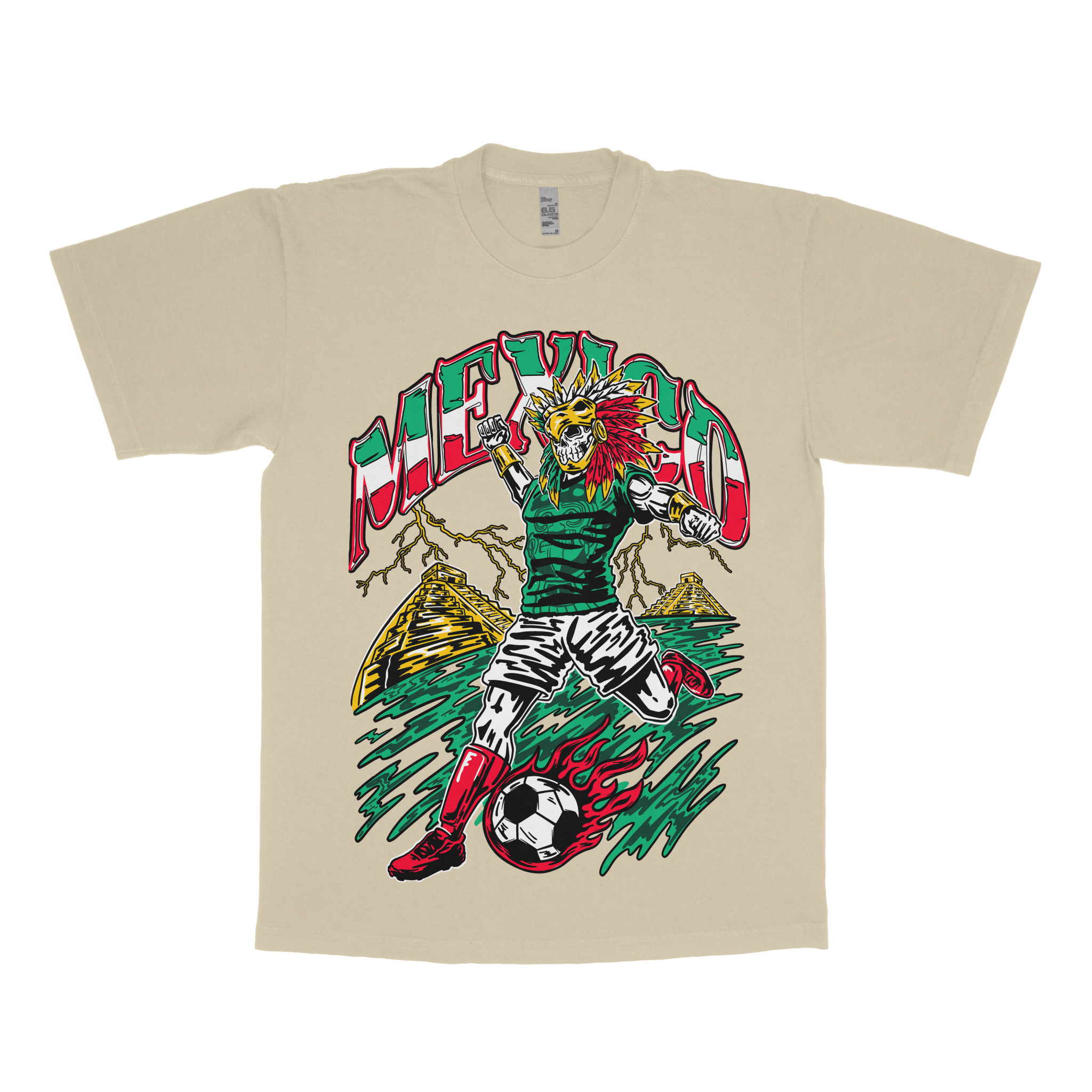 Mexico "Si Se Puede" Aztec Baller, Premium - Stonk Shark Co.