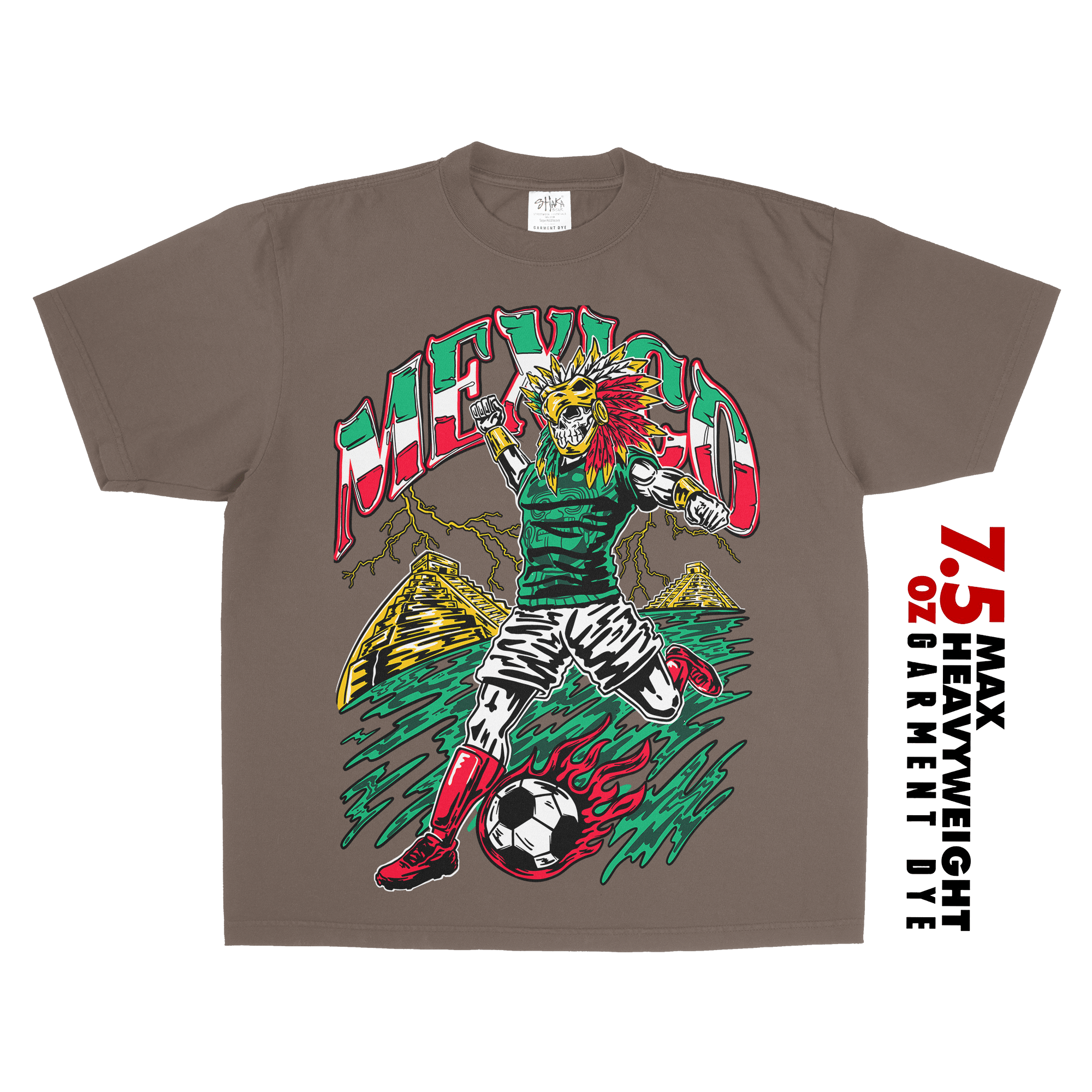 Mexico "Si Se Puede" Aztec Baller, Premium - Stonk Shark Co.