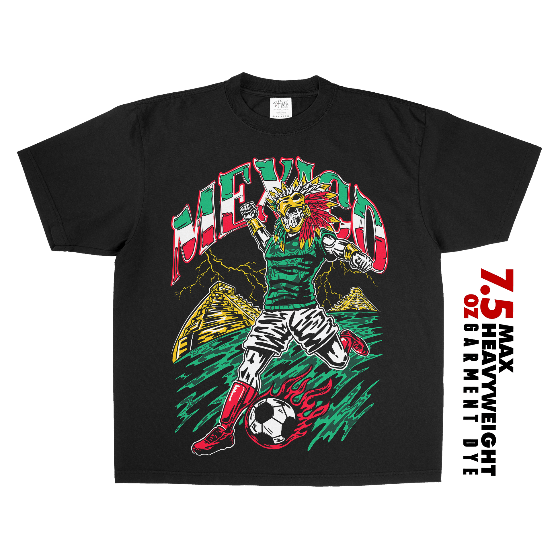 Mexico "Si Se Puede" Aztec Baller, Premium - Stonk Shark Co.