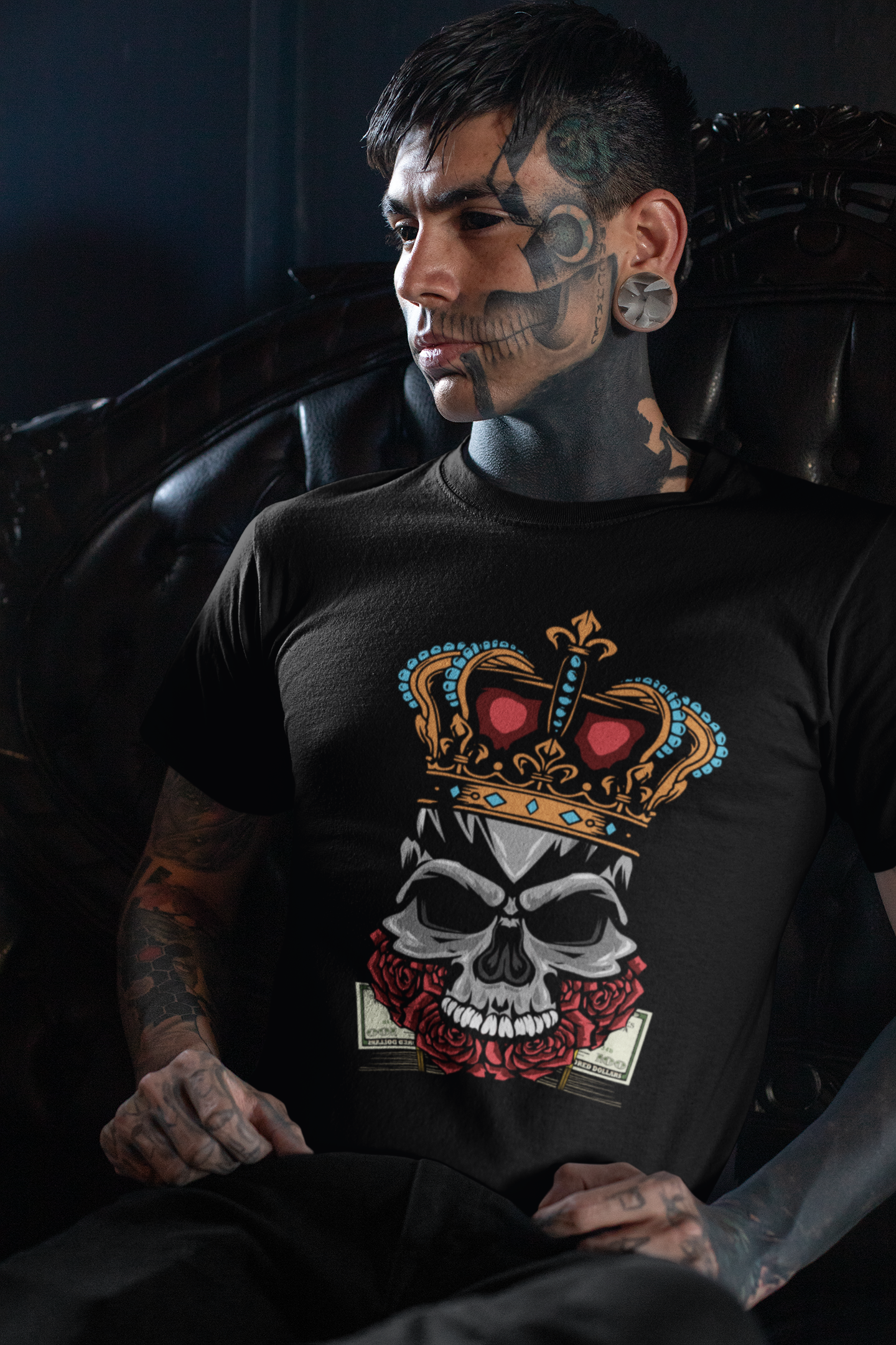 Camiseta "Get Money" del Rey Calavera